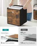 SONGMICS Storage Cubes, Set of 6, 11-Inch Foldable Closet Organizers — 5