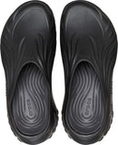 Crocs Unisex Adult Echo Wave Clogs – Black/Black — 4