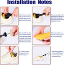 Plastic Shoe Stretcher for Women & Men Wide Feet, Adjustable Shoe Expander | yellow — 5