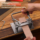 Manual Leather Splitter, Leather Paring Skiving Skiver Machine with Clamp | Silver-Type A — 6