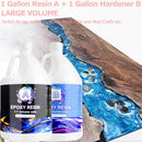 Pmbqifay Epoxy Resin 2 Gallon Kit, Clear Resin Epoxy, Resin Kit - High-Gloss,No Bubbles, Not Yellowing,… — 3