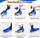 Shoe Stretcher Men Women Boot Stretcher Adjustable Width and Length Widener Expander Wide Feet Boot Stretcher | blue | 2 — 6