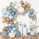 Amandir 153pcs Dusty Blue Balloon Garland Arch Kit Different Sizes — 1
