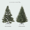 Balsam Hill 7.5ft Pre-Lit Classic Blue Spruce - Artificial Christmas Tree with 1000 Clear Incandescent Lights, Easy Plug Technology, Premium Stand for Indoor Holiday Decorating — 8