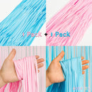 Pink and Blue Party Photo Backdrop - 3.2ft X 8.2ft - 2 Packs | Pink & Blue — 4