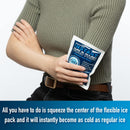 General Medi Instant Ice Cold Pack (4”x 5.5”) – 8 Packs Disposable Cold Therapy Ice Packs for Pain Relief, Swelling, Inflammation, Sprains, Toothache – for Athletes & Outdoor Activities — 6