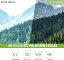 Polarized Sports Wrap Around Sunglasses Men Fishing Running Golf — 6