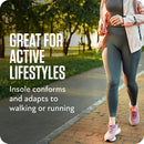 Sof Sole Arch TTF Insoles - Contoured Arch Support for Plantar Fasciitis, Heel Pain Relief, Foot Fatigue, and Blister Prevention - Gel Cushioning, Trim-to-Fit, Walking, Active Lifestyles, Men's 7-13 2