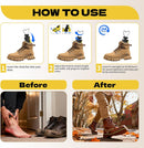Shoe Stretcher Men Women, Professional Update 4-Way Adjustable Boot Widener | yellow — 4