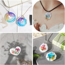 LET'S RESIN Keychain Resin Molds Silicone, 16 Cavity Pendant Casting Mold — 6