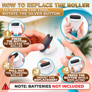 Battery Operated Foot Callus Remover for Dead Skin, Exfoliating Tool - Ocean Blue Callus Remover — 7