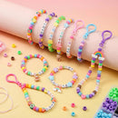 Gionlion 1000PCS Pony Beads Bulk Bracelet Making Kit, 24 Colors Kandi Beads for Bracelets and Jewelry Making, Letter… — 6