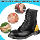 4 Pairs Heel Pads for Shoes, Leather Heel Grips for Boots Protectors — 2
