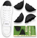 Shoe Filler Insert for Loose Shoe,Toe Cushion Fillers Make Shoes Fit for All Day Pain Relief and Comfort,Shoe Inserts for Men and Women. (Black, S:Half Size Too Big) — 1