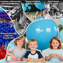 Light Blue Balloons 9pcs 36 Inch Extra Large Big Jumbo Giant Baby Sky Aqua Blue Balloons for Graduation Baby Shower Gender Reveal Weddings Birthday Party Decorations | 36inch（Giant） | D08-light Blue — 4