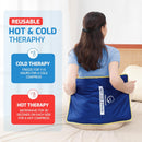 Extra Large Reusable Ice Pack for Injuries, Gel Ice Pack for Back Pain - Extra Large (23"×15") — 2
