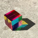 CMY Cubes Mini (30mm) - Cyan, Magenta & Yellow Cube - Optical Color Cube - Teaches Subtractive Color Mixing - Educational, Scientific, Physics & Kinetic Art Desk Object, STEAM — 5