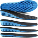 Ailaka Height Increasing Insoles for Men Women, 3 Heights Shock Absorbing - Blue, Heel Height: 3.5 Cm — 1