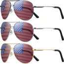 Eiuizah Polarized Aviator Sunglasses for Men Women UV400 Driving Shades | Grey/Gold/Silver — 1