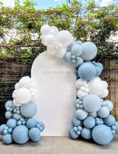 Dusty Blue Balloon Arch Kit, Baby Shower Decorations for Boy | Soft Pastel — 4