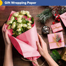 Vanhench 30"×1200" (100') Pink Wrapping Paper Roll, Solid Color Craft Paper for Mother's Day, Valentine's Day, Wedding, Birthday, Anniversary, Bouquet Flower, Poster Bulletin Board Paper | 30" X 100' — 3