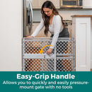 MYPET Universal Pet Gate: 26” - 42” Wide Dog Gate for Doorways with Pressure…