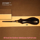 OWDEN Professional Leather Edge bevelers (4