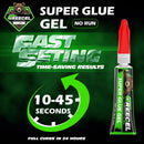 Super Glue Gel for Plastic, Shoes, Ceramic, Wood, CA Glue 3G x 4 — 2