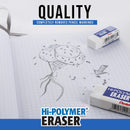 Pentel Hi-Polymer Block Eraser, Super XL White, 1-Pk (ZEH99BP) | 1 Pack — 4