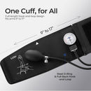 CUG Manual Blood Pressure Cuff, Accurate Measurement (Black) — 6