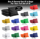 GoSports Cornhole Bean Bags Set of 4-16 Colors Available - Regulation All Weather, Mix and Match — 7