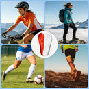 2026 New Steppers Insoles for Men & Women, 4D Cloud Memory Foam Super Soft Insoles, Replacement Shoe Inserts, Shock Absorbing, Anti-Fatigue, All-Day Comfort (Orange, Women 6.5-7) - Women 8.5-9 — 7