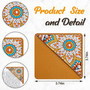 WIVICO 4Pcs Diamond Painting Bookmarks, Diamond Pearl Art Kits for Adults | Mandala — 3