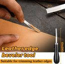 CBHGFEA 4 Size Leather Edge Skiving Bevelers Tool Set (4mm 6mm 8mm 10mm) — 3