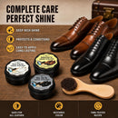 Shoe Shine Kit –18-in-1 Leather Shoe Polish Kit with Saddle Soap,Mink Oil,Black/Brown/Neutral Shoe Polish,Horsehair Brushes,Leather Boot Polish,Cleaning & Conditioning–Gift for Men & Women & Cowboy — 3