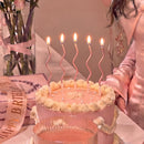 PHD CAKE 24-Count Pearl Pink Spiral Long Thin Birthday Candles, Cake Candles, Birthday Parties, Wedding Decorations, Party Candles — 7
