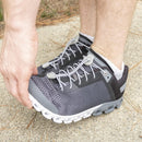 Lock Laces | Elastic No Tie Shoelaces | Solid Gray — 6
