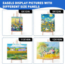 ESRICH 15PCS 17 Inch Tabletop Easels, Easel Stand for Painting — 6