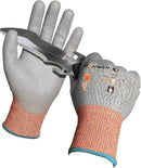 Schwer 12 Pairs A5 Cut Resistant Gloves, Non PFAS & Fiberglass，CR3088, L