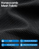 3-Pack Breathable Skull Cap Sweat Control 3D Honeycomb Mesh for Men Women — 4