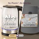Cosori Electric Kettle, No Plastic Contact with Water, 1.7L, Black