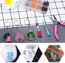 Earring Hooks, Audab 1400pcs Making Kit with 200pcs Ear Ring 1000pcs Jump Rings, Backs and Jewelry Pliers for… — 7