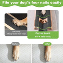 M-Shaped Dog Scratch Pad for Nails with Treat Box, Dog Nail Scratch Board for Large Dogs, Dog Nail File Toy and Shorten Dog’s Side Nail Easier (with Treat Box, L) — 2