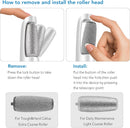 LINKEVAP Electric Callus Remover for Feet, Professional Pedicure Kit Foot Scrubber for Dry, Dead, Cracked, Hard Skin, at Home Feet Spa Care Kit for Men & Women (Cold White) — 4