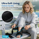 NEWGO Foot Ice Pack Wrap, Cold Compression for Plantar Fasciitis, Black — 2
