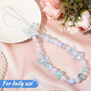 Phone Charms Strap-Pink Bow Strawberry Cherry Charm Strap Universal Lanyard Chain String for Phone Case photo 3