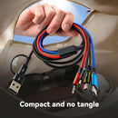 4 in 2 Multi Charging Cable, USB A/C Charging Cords for Multiple Devices 7