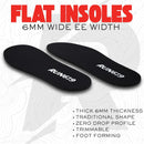 Run 619 Zero Drop Shoe Insoles | Wide Width | 6mm Firm Flat Inserts — 2