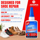 ALECPEA Shoe Glue for Sole Repair, Thin Clear Adhesive, 20g with 3 Tips — 2