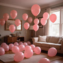 110pcs Dusty Pink Balloon 12 Inch, Brush Pink Latex Balloons for Birthday Party Baby Shower Wedding(with 2 Ribbons). | 12inch(normal) | A07-dusty Pink — 8